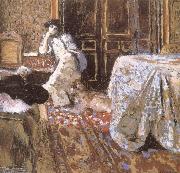Edouard Vuillard Kimono Ma Seer oil on canvas